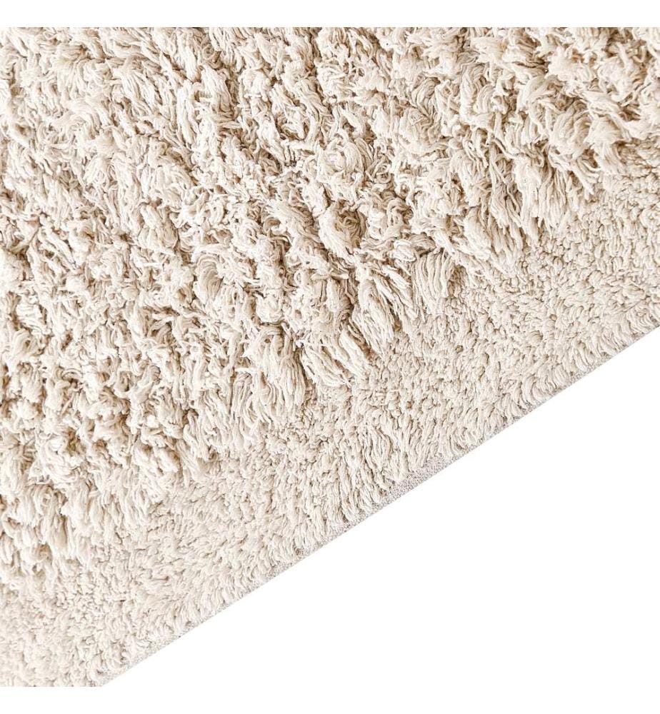 Teppich BITLIS Hellbeige 80 x 300 cm Baumwolle