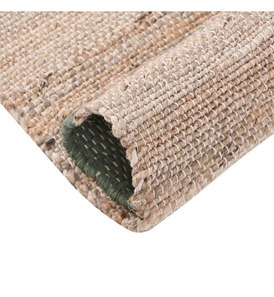 Teppich AMRAVATI Beige / Grün 160 x 230 cm Jute