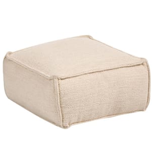 Pouf SHERALI Coton Beige