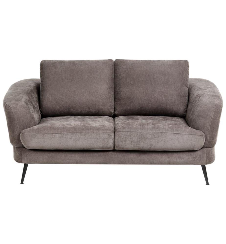 Sofa Set 3-Sitzer KJAER Chenillegewebe Taupe