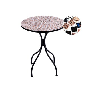 Table bistrot CARPINO 60 cm 60 cm Noir