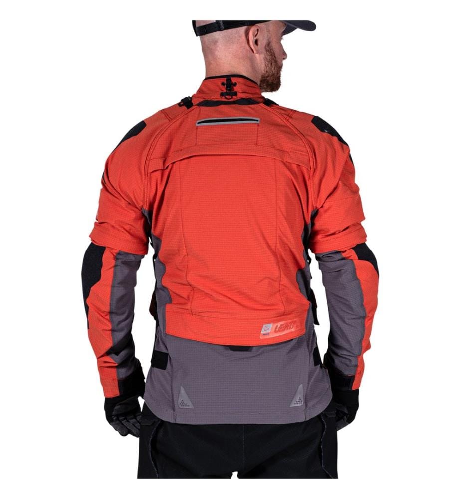 Jacke ADV Rally 5.5 V25 burn orangerot-grau-schwarz