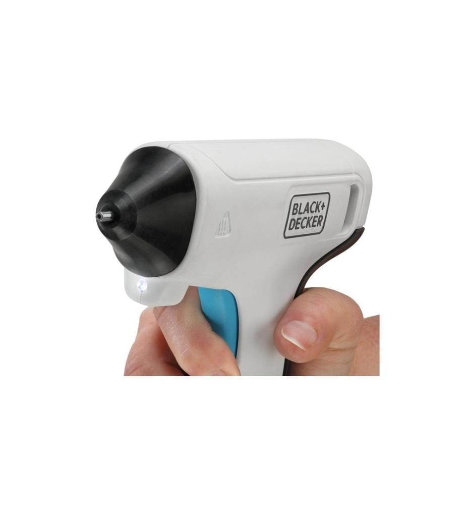 BLACK+DECKER Pistolet à colle BCGL115-XJ incl. 20 bâtons de colle