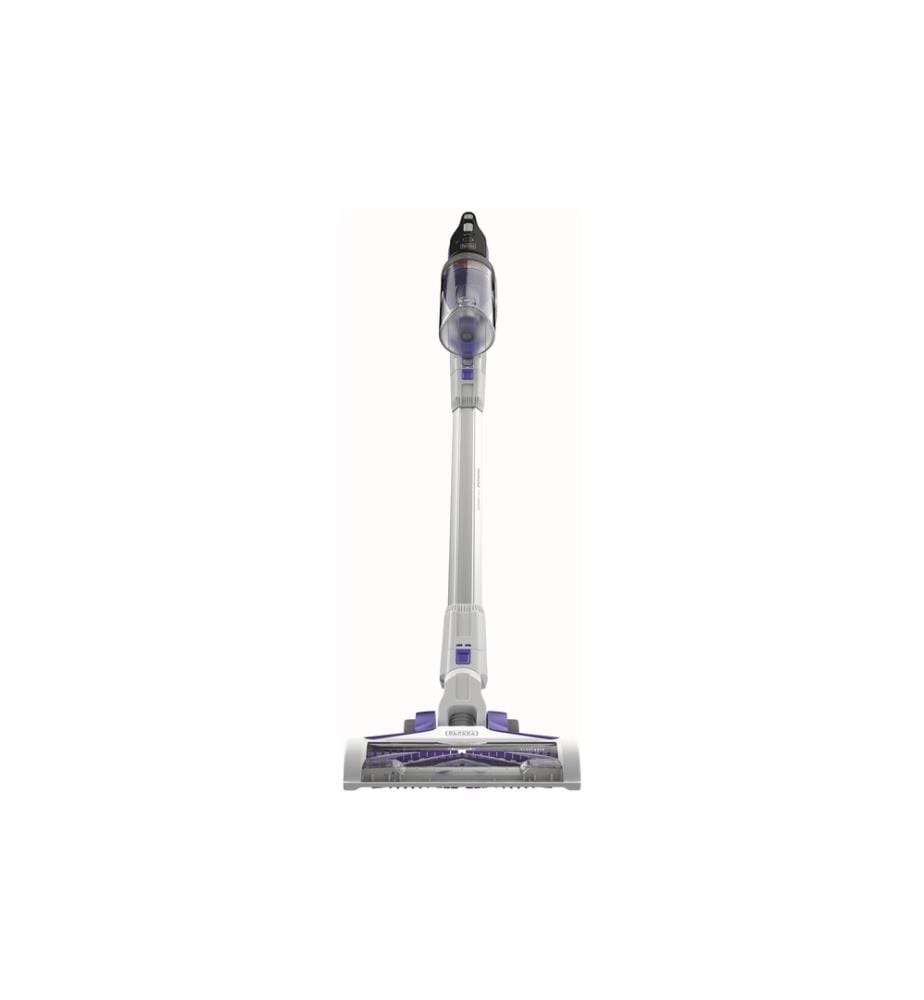 BLACK+DECKER Aspirateur à main/manche sans fil Pet 4 in 1 Violet/Blanc