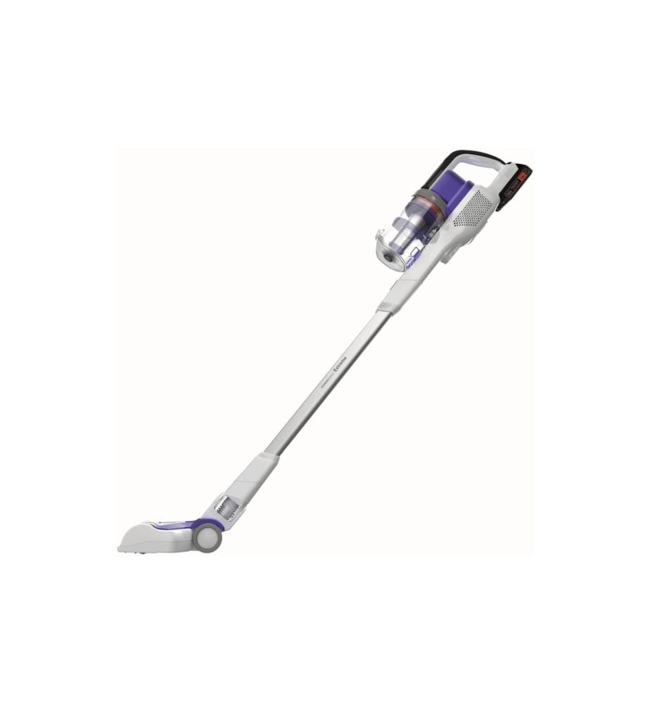 BLACK+DECKER Aspirateur à main/manche sans fil Pet 4 in 1 Violet/Blanc