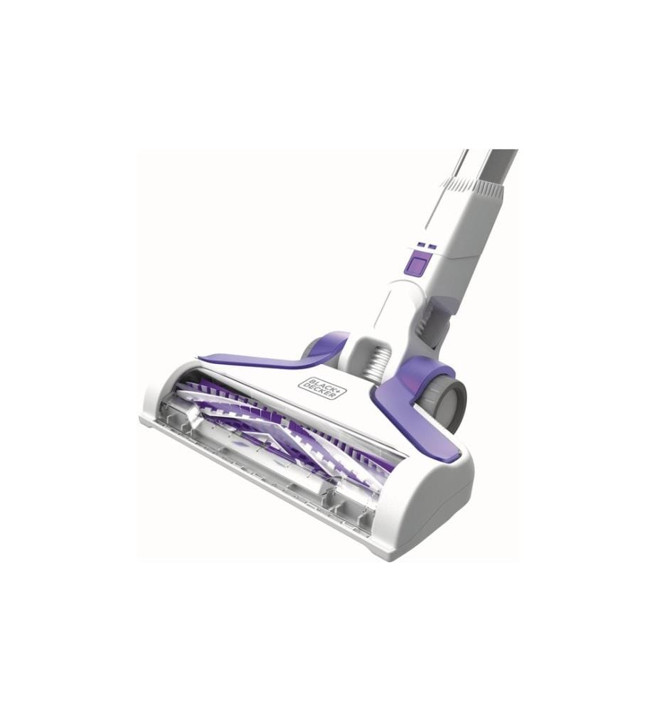 BLACK+DECKER Aspirateur à main/manche sans fil Pet 4 in 1 Violet/Blanc