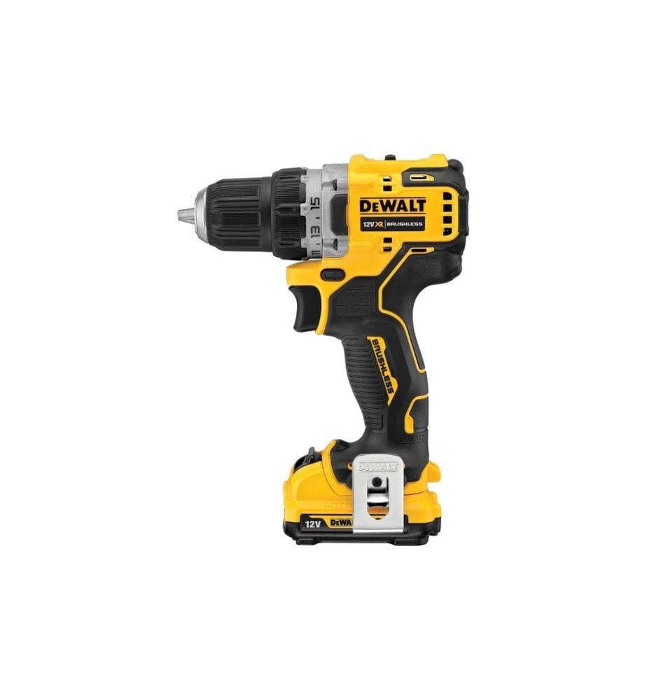 DEWALT - Perceuse-visseuse sans fil 12 V, 2 x 2 Ah batterie, kit