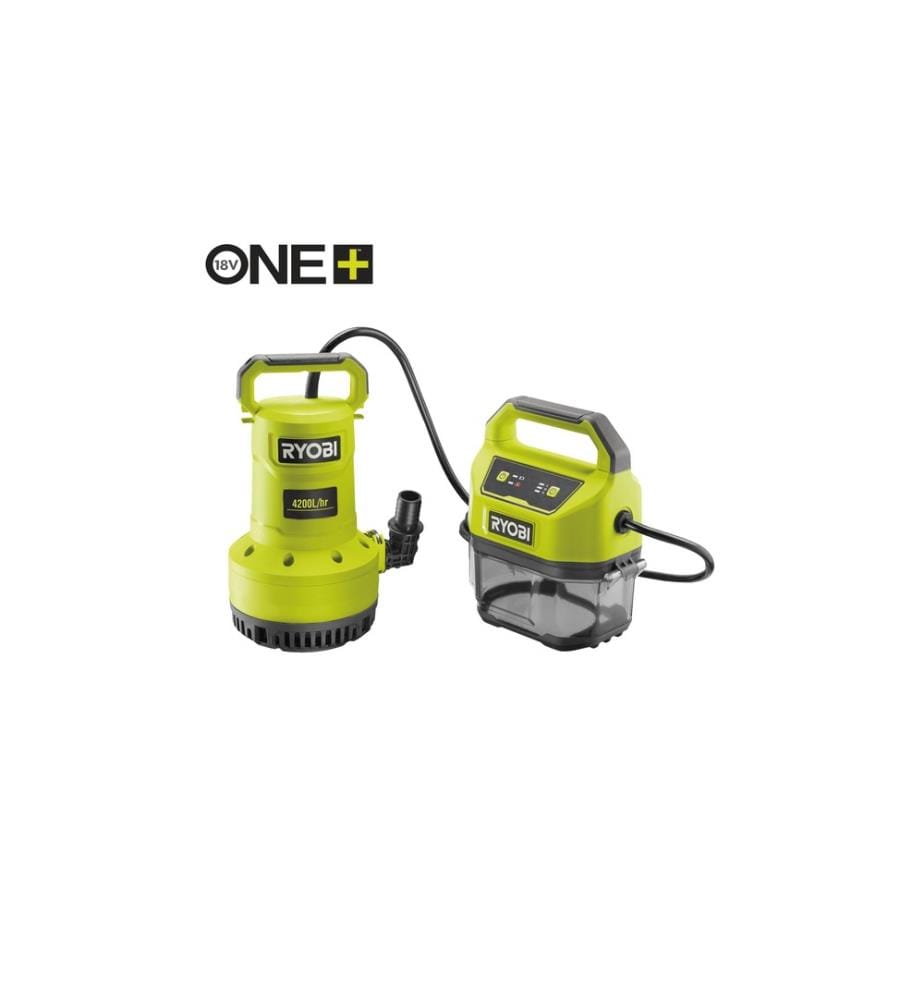RYOBI - Pompe submersible à batterie RY18SPA-0