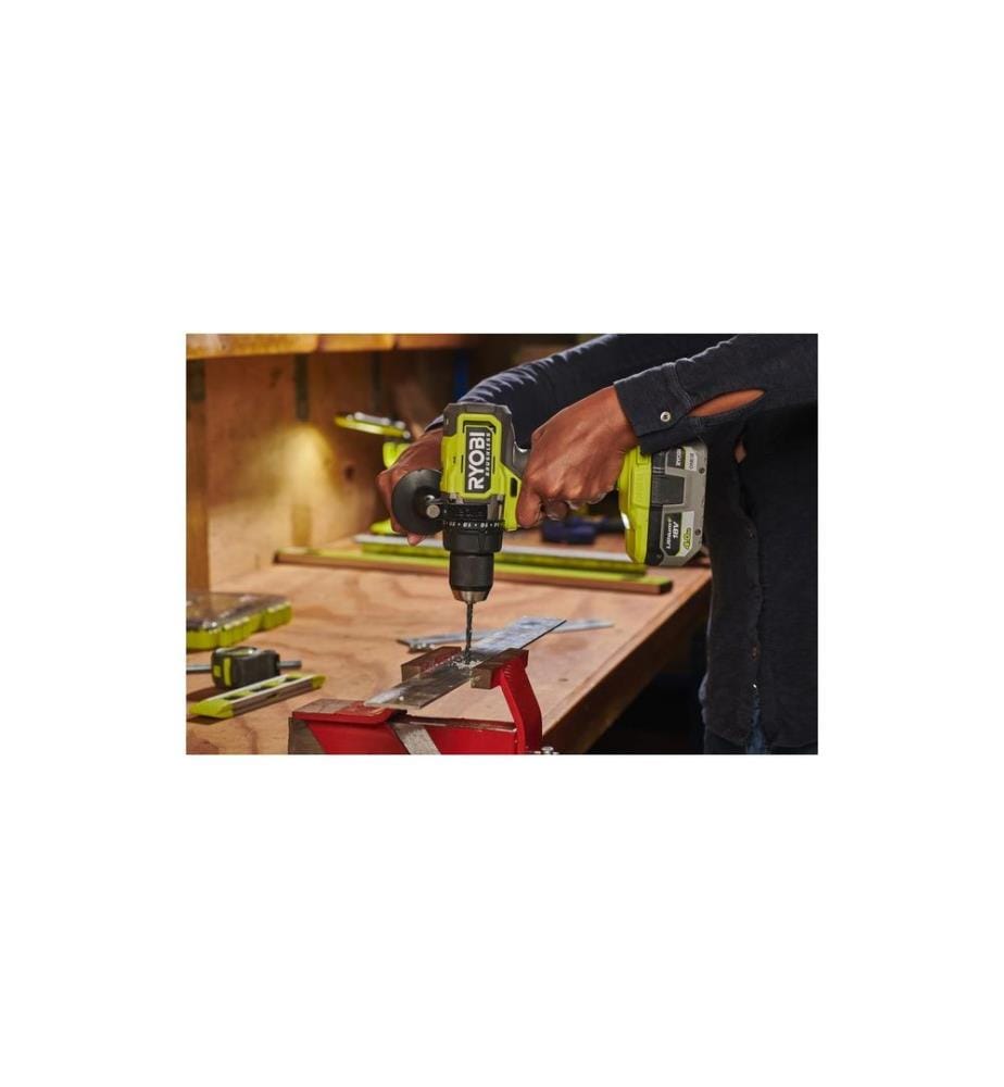 RYOBI - Perceuse-visseuse à percussion sans fil RPD18BL2-0