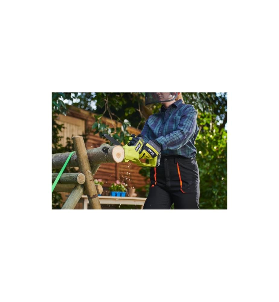 RYOBI - Tronçonneuse sans fil 18 V, 15 cm, sans batterie ni chargeur