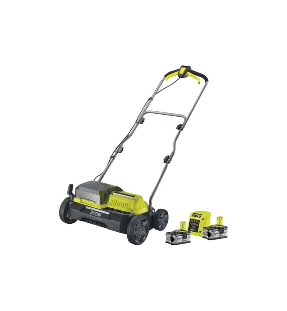 RYOBI - Akku-Vertikutierer Kit RY18SFX35A-240 + 2x 4,0 Ah