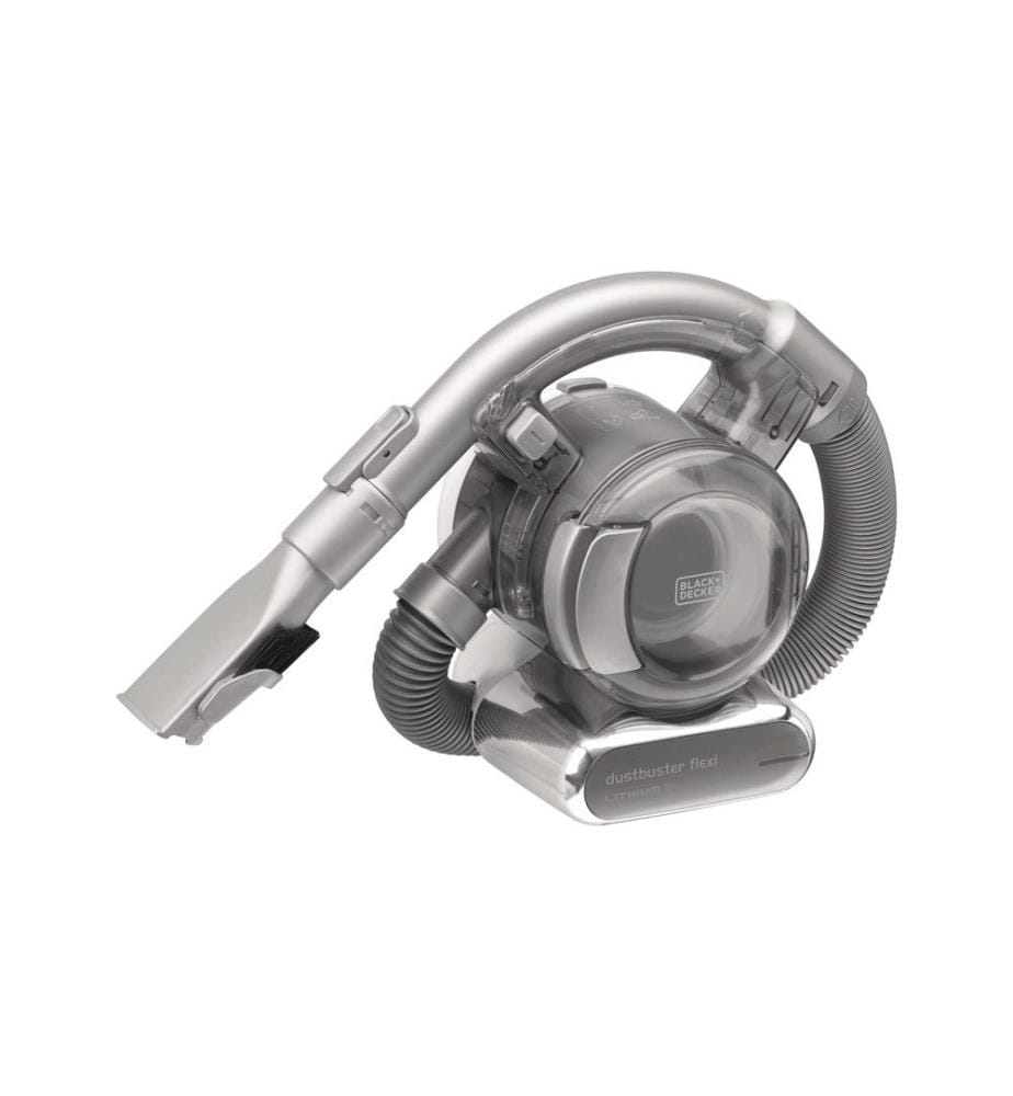 BLACK+DECKER Aspirateur à main sans fil Dustbuster Flexi Argenté