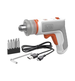 BLACK+DECKER Tournevis sans fil BCRTA01-XJ 3.6 V Orange