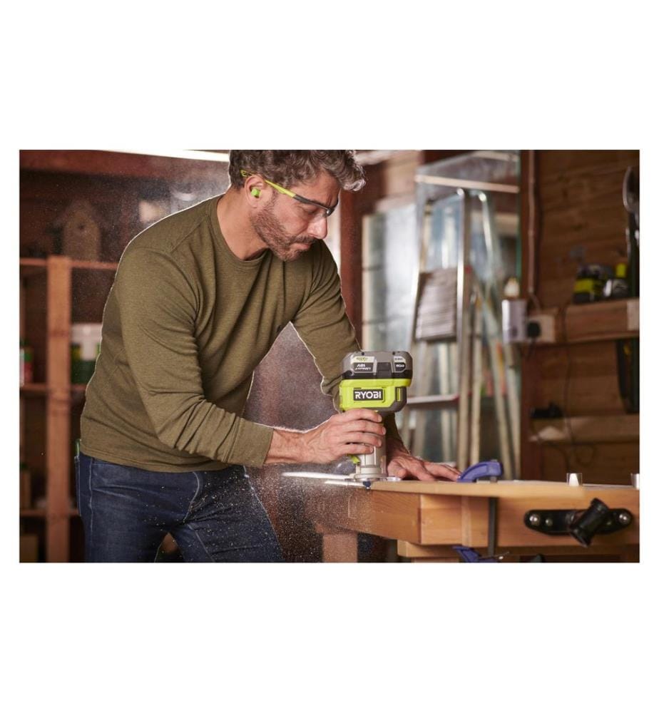 RYOBI - Fraiseuse de bords sans fil RTR18-0