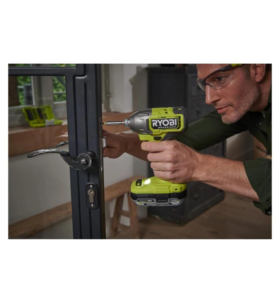 RYOBI - Visseuses à percussion sans fil RID18BL-0