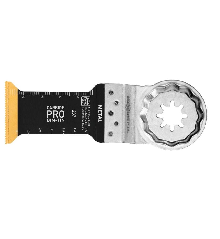 FEIN - Lame plongeante E-Cut Carbide Pro SLP HM, 60 x 32 mm, 3 pièces