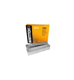 BOSTITCH - Agrafe 23-15-1M 15 mm, 1 paquet de 1000 agrafes