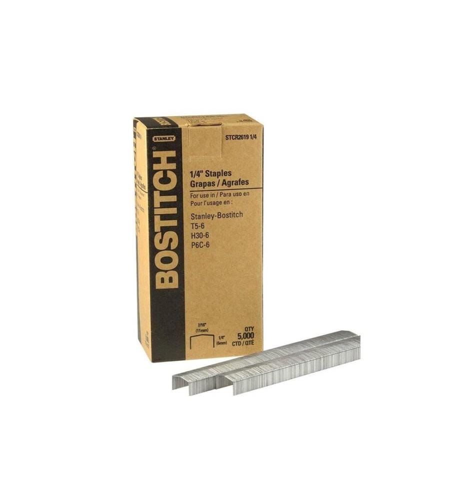 BOSTITCH - Agrafe 6 mm STCR26191/4 5000 Pièce/s