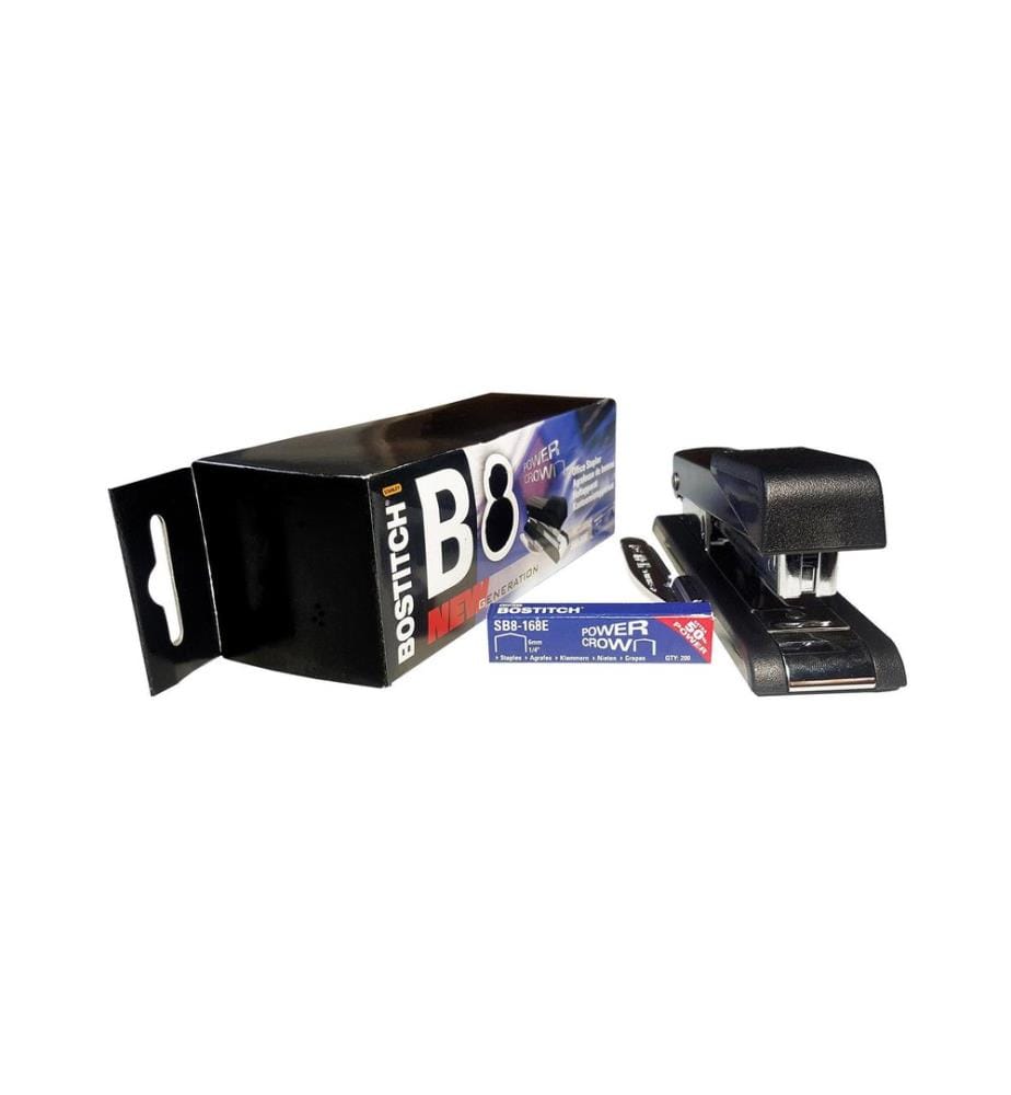 BOSTITCH - Agrafeuse New Gen B8 30 Page(s), Noir
