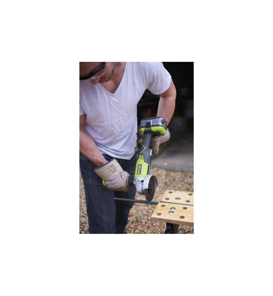 RYOBI - Akku-Winkelschleifer R180AG-0, Solo, Ø 115 mm