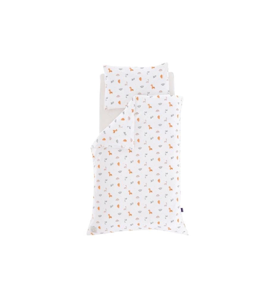 Träumeland - Kinderbettwäsche Dinolino 100/135 + 40/60 cm