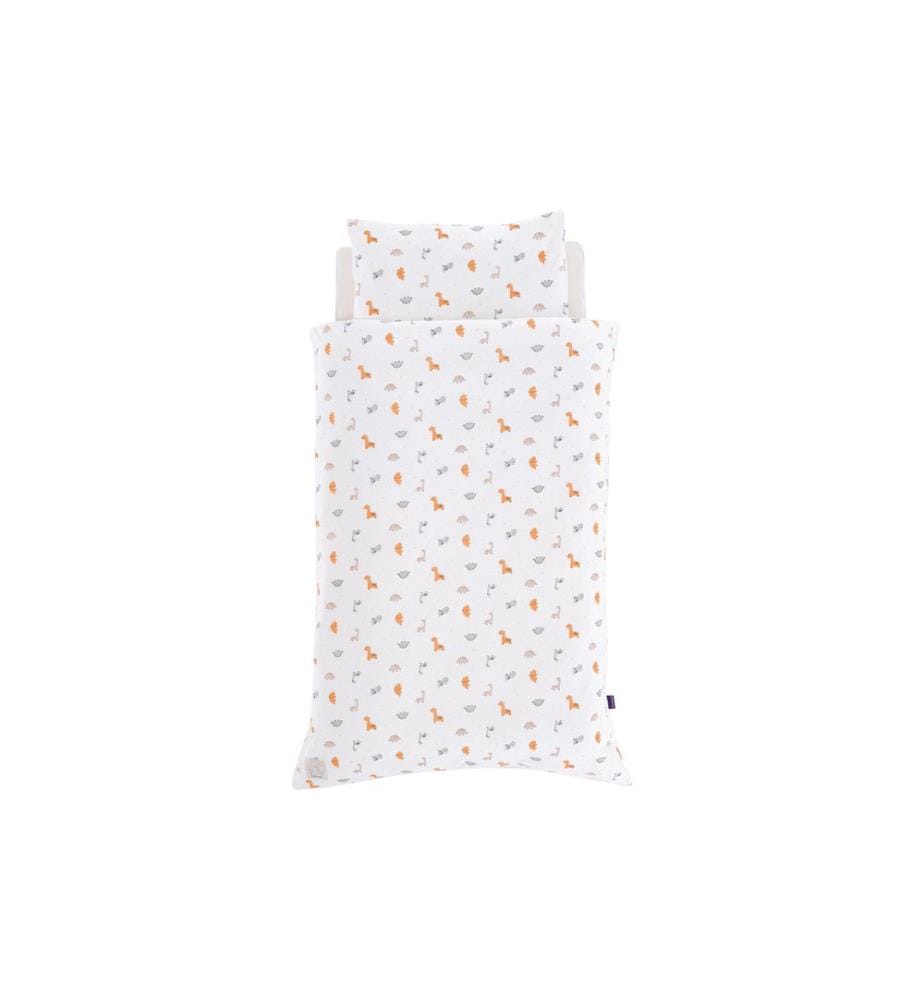 Träumeland - Kinderbettwäsche Dinolino 100/135 + 40/60 cm