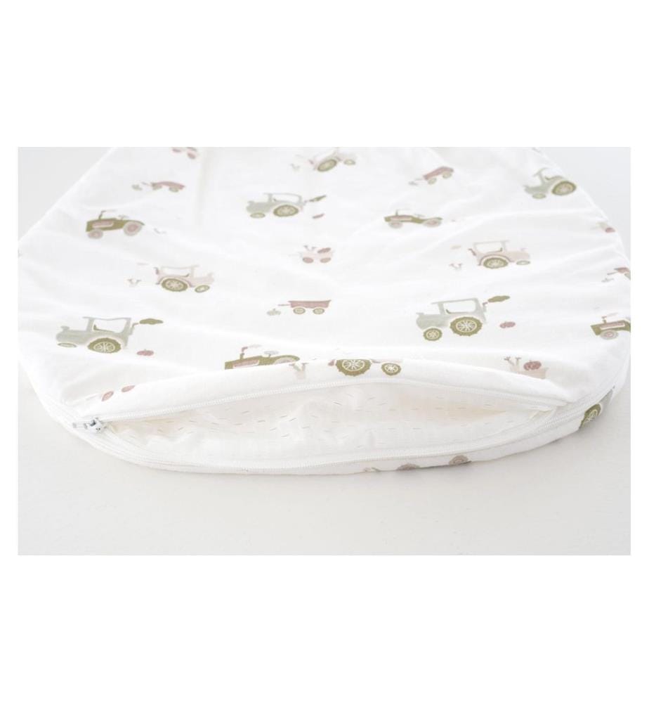 Träumeland - Sac de couchage toutes saisons pour bébé Little Farm vert Taille 68/74