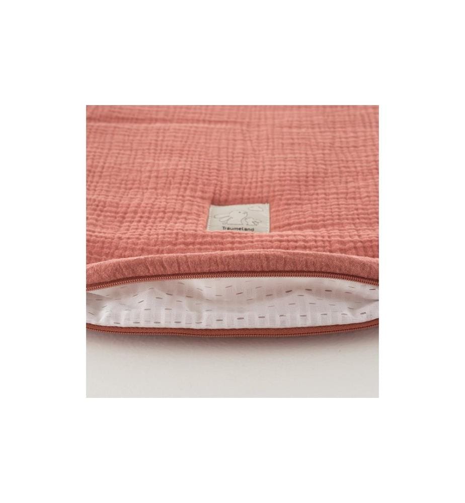 Träumeland - Sac de couchage toutes saisons pour bébé abricot 68/74