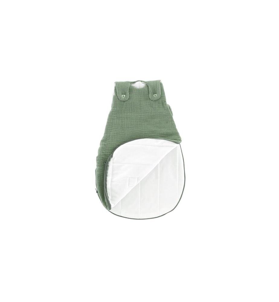 Träumeland - Sac de couchage toutes saisons pour bébé sauge verte 56/62