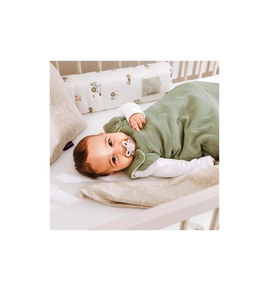 Träumeland - Sac de couchage toutes saisons pour bébé sauge verte 56/62