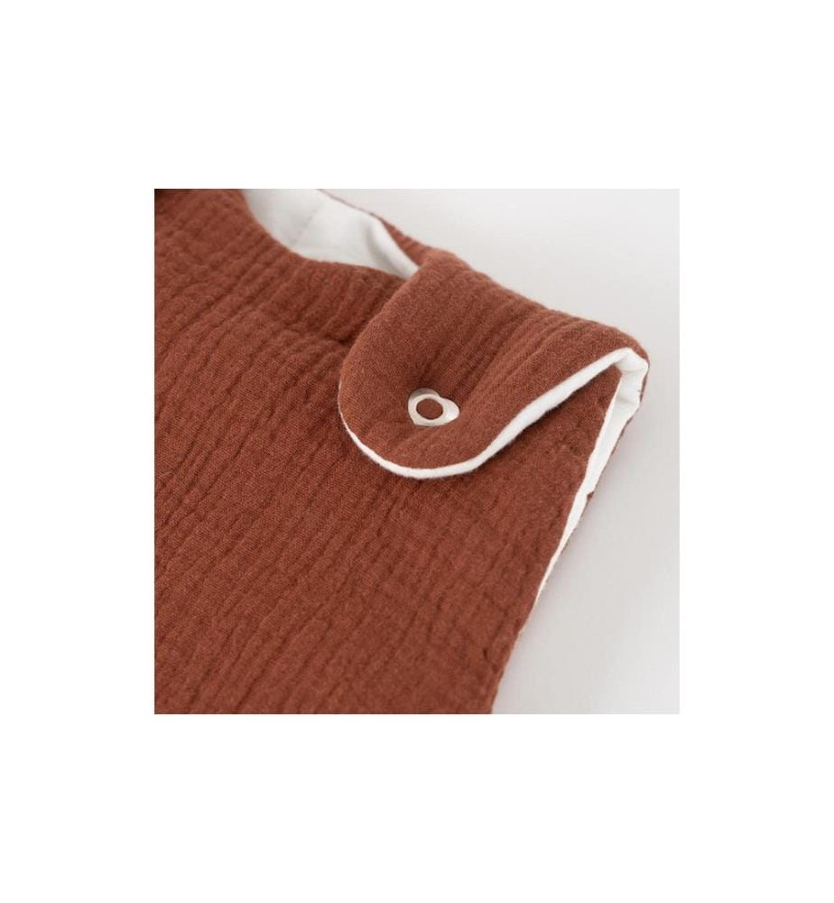 Träumeland - Sac de couchage toutes saisons Musselin Terrakotta Taille 68/74