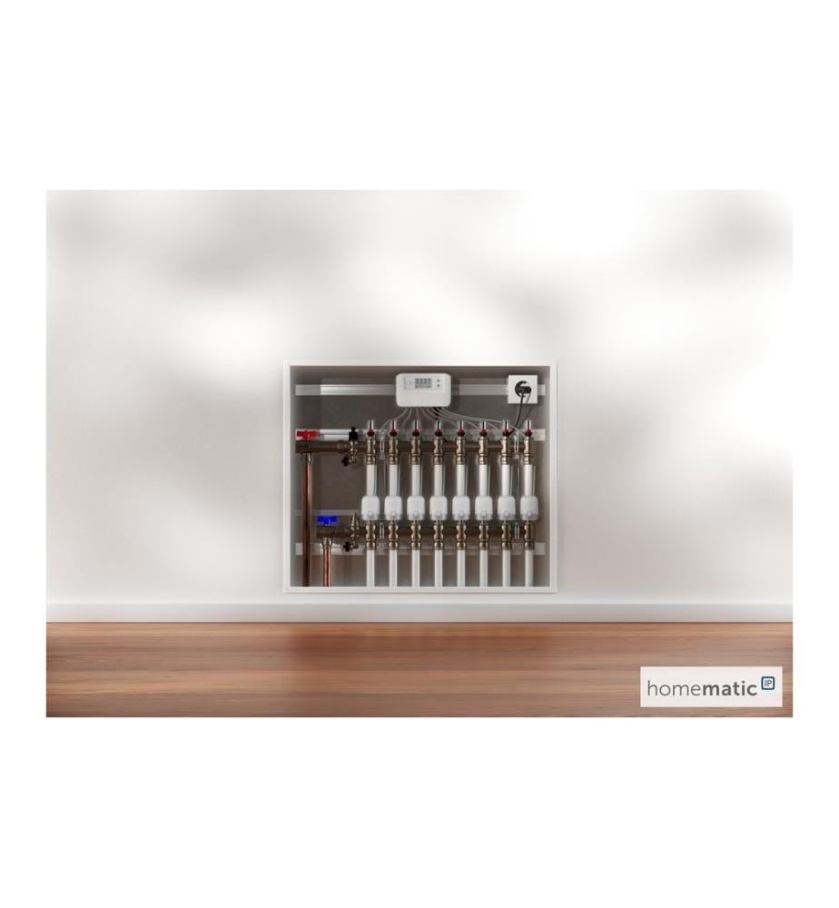 HOMEMATIC IP - Fussbodenheizungscontroller 8-fach, motorisch, 230 V AC 340m