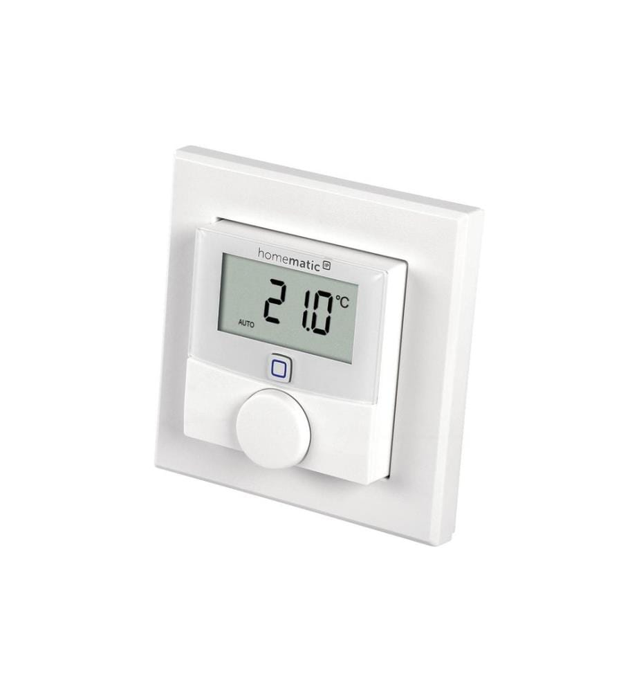 HOMEMATIC IP - Smart Home Funk-Wandthermostat mit Luftfeuchtigkeitssensor
