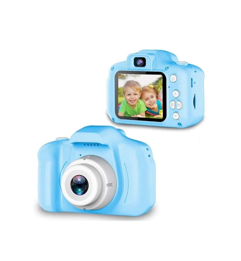 Fotocamera digitale per bambini - Modello EasyClick - Blu