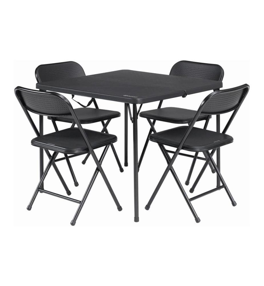 OUTWELL - Set de table de pique-nique Corda, 4 chaises pliantes, 1 table