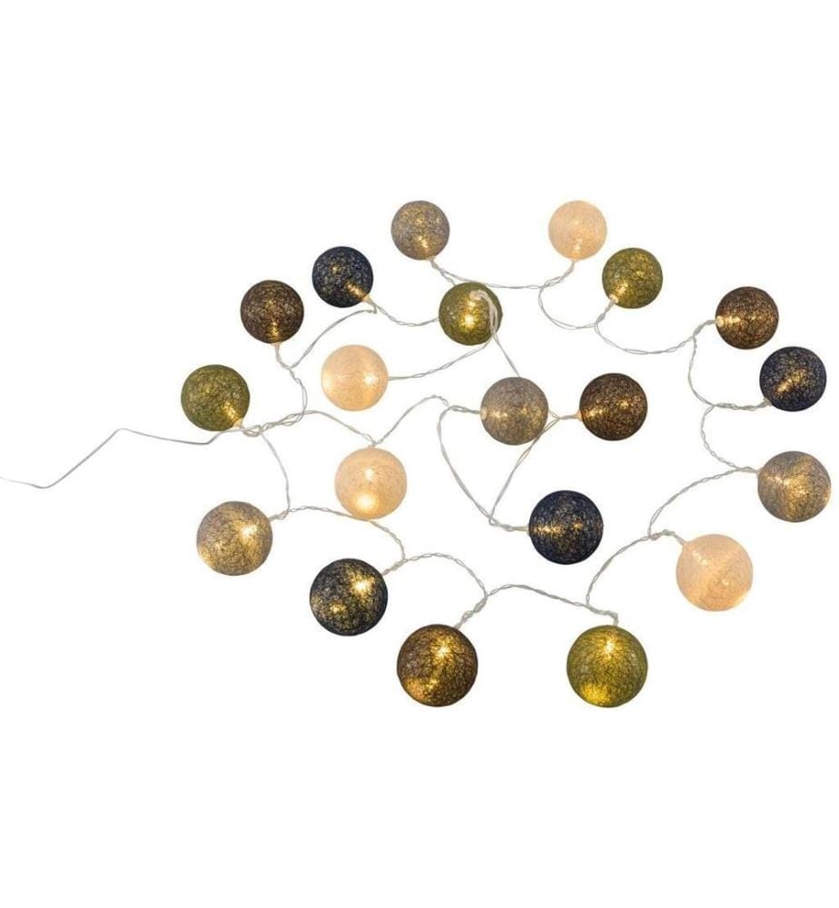 OUTWELL - Alpha Cotton Guirlande lumineuse 285 cm, 20 x LED
