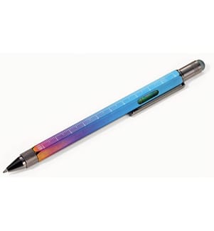 TROIKA - Stylo bille Construction Spectrum moyen (M), Multicolore