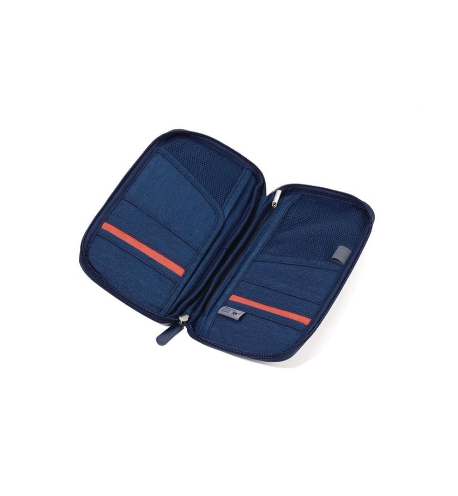 TROIKA - Porte-documents Safe Flight bleu foncé