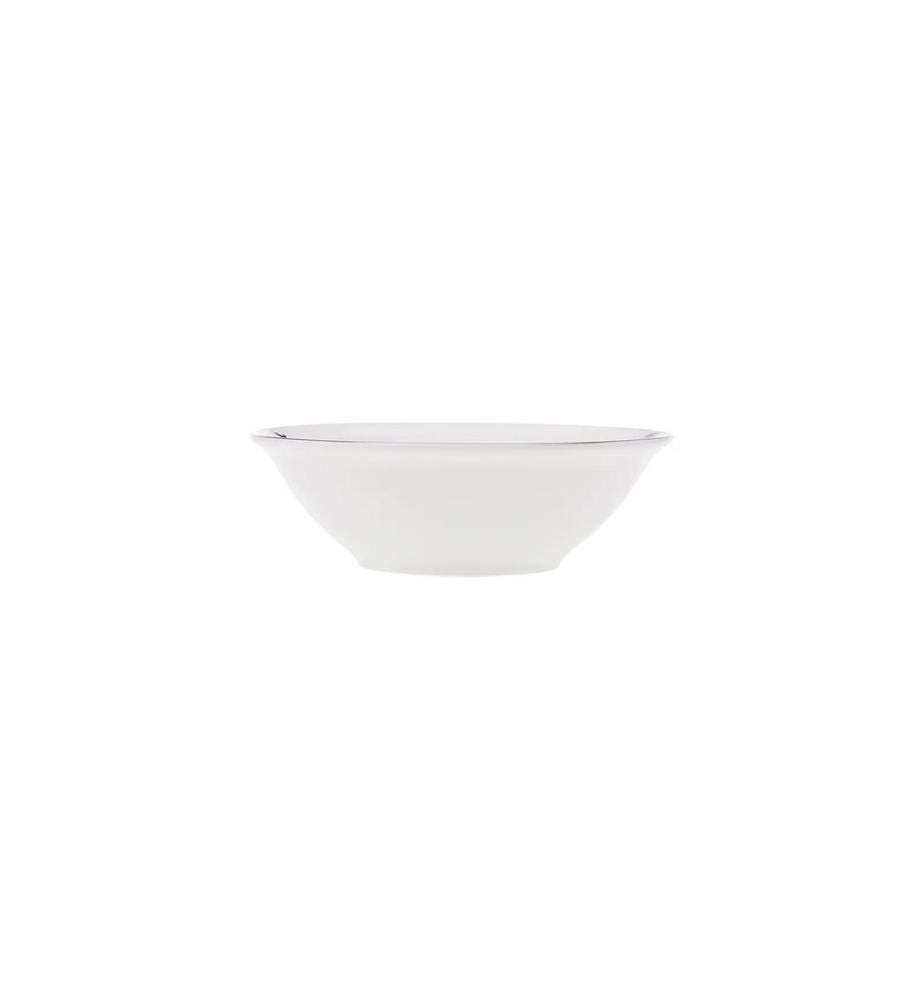 Service de Table 24 Pièces en Porcelaine - Blanc et Or