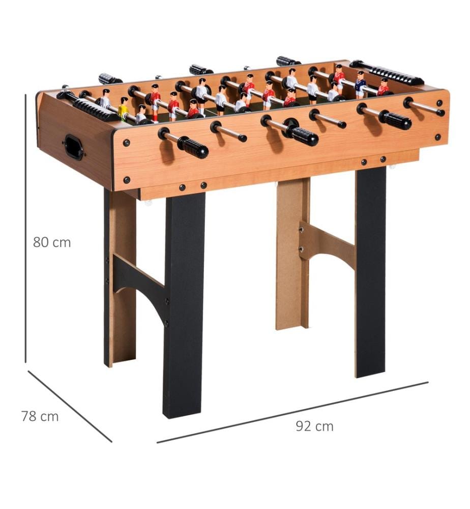 Tavolo multigioco 4 in 1 calcio balilla hockey da tavolo ping pong e biliardo per il divertimento e il gioco