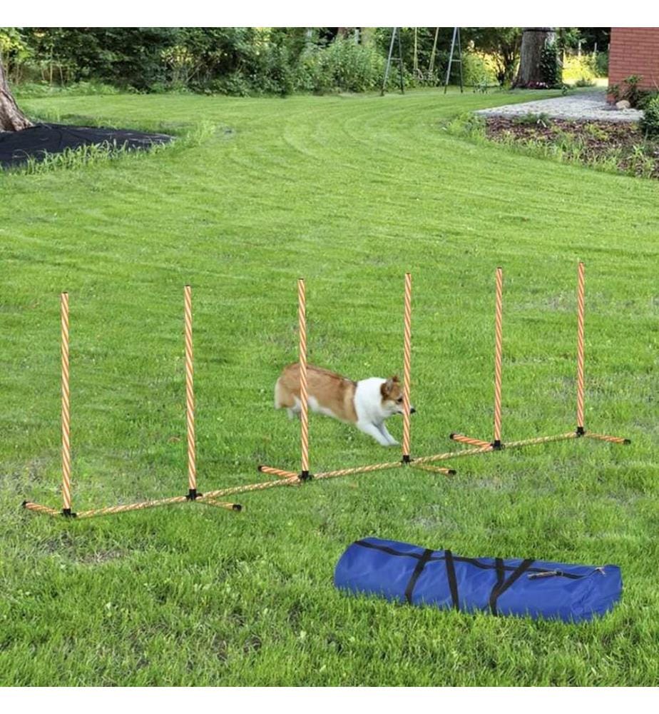 Agility Slalom Set Slalomstangen 6er 328 cm