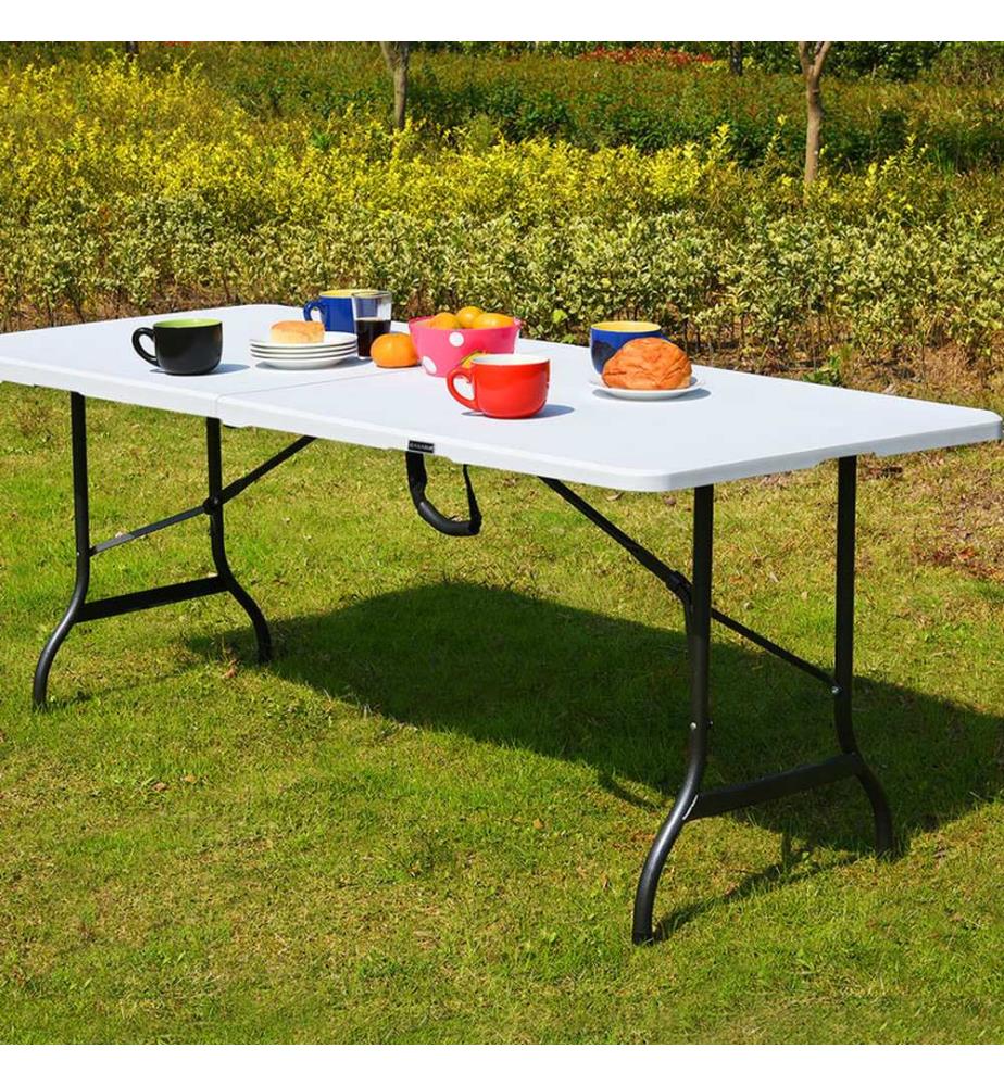 Campingtisch Buffettisch 182 cm -für 8 Personen - klappbar