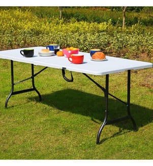Campingtisch Buffettisch 182 cm -für 8 Personen - klappbar