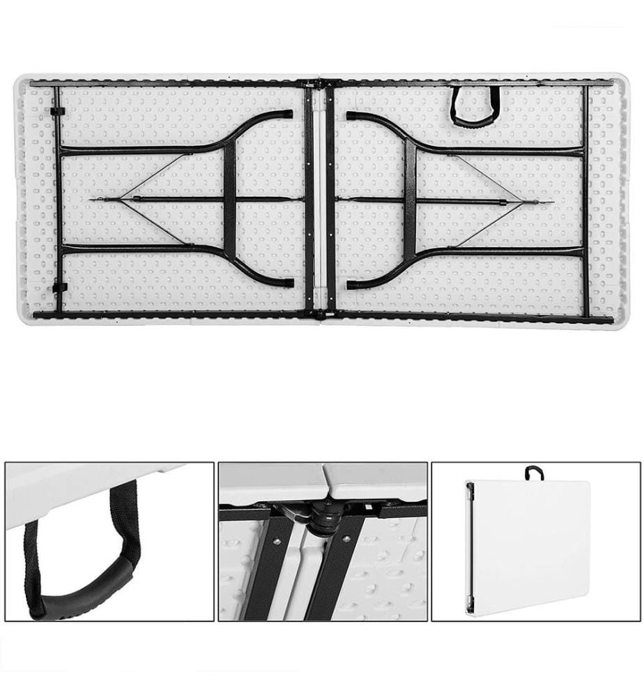Campingtisch Buffettisch 182 cm -für 8 Personen - klappbar