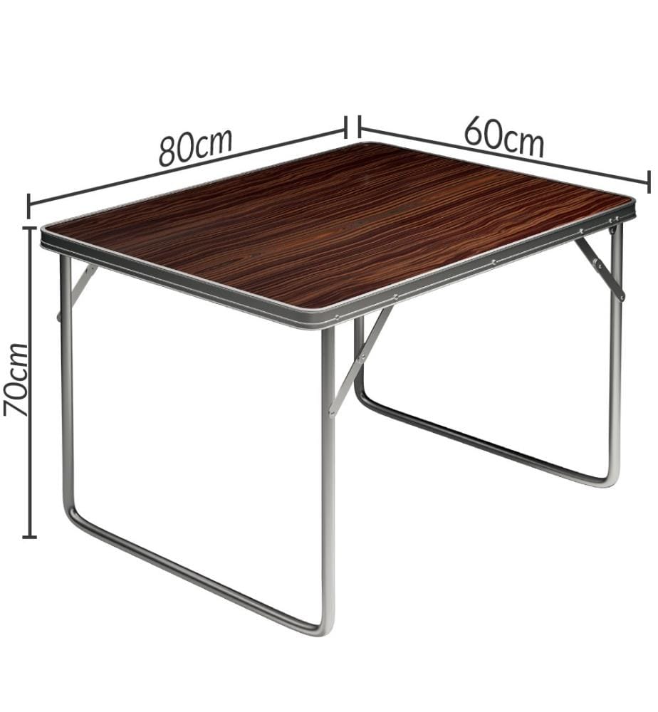 Alu Tisch Campingtisch 80 x 60 x 70 cm