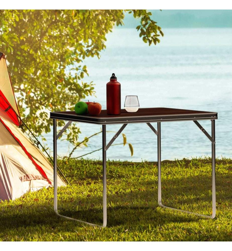 Alu Tisch Campingtisch 80 x 60 x 70 cm