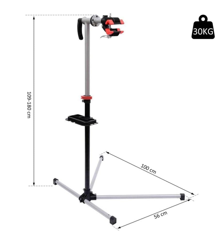 Bicycle Assembly Stand with Tool Tray