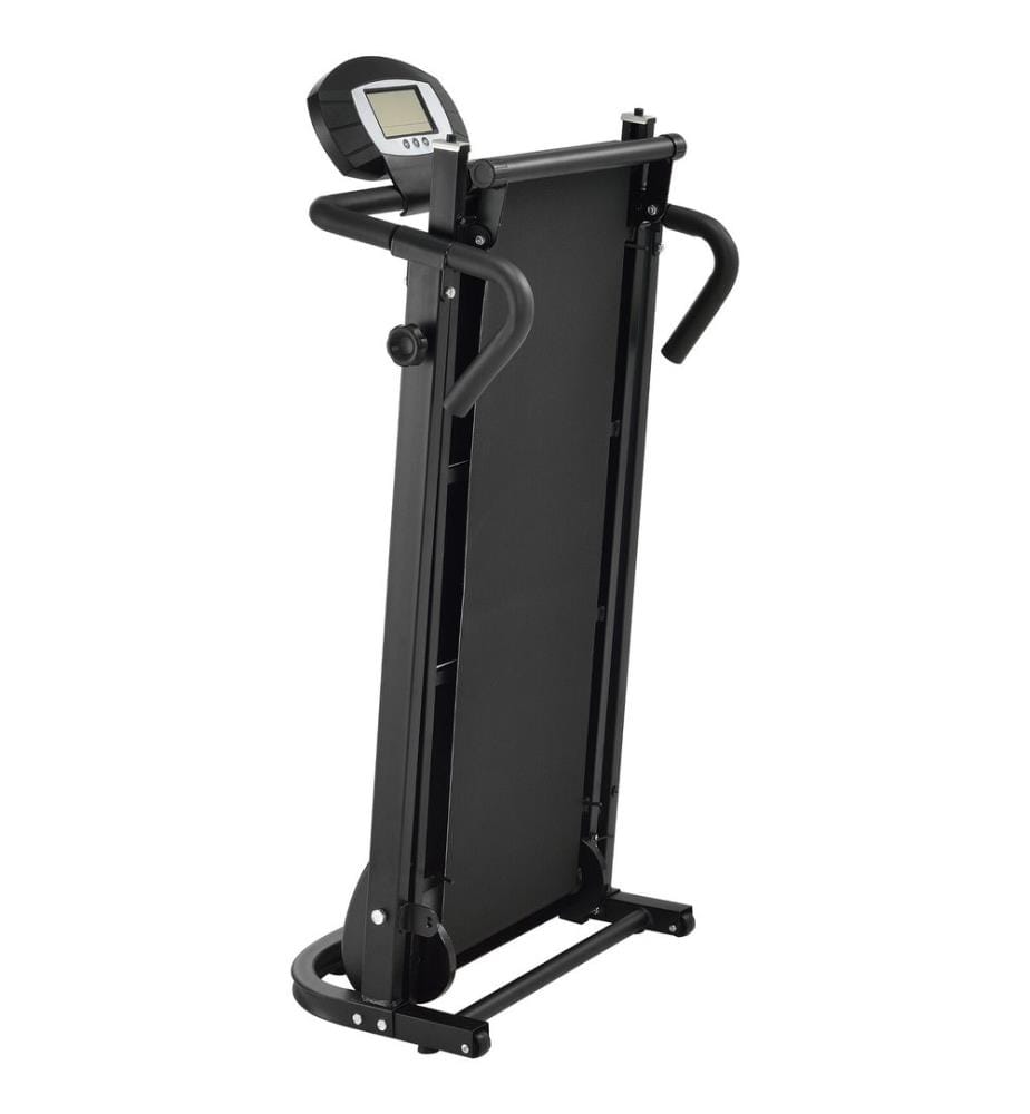 Tapis de course mécanique 200 kg avec écran LCD, pliable