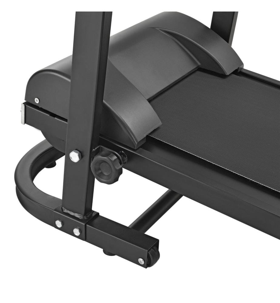 Tapis de course mécanique 200 kg avec écran LCD, pliable