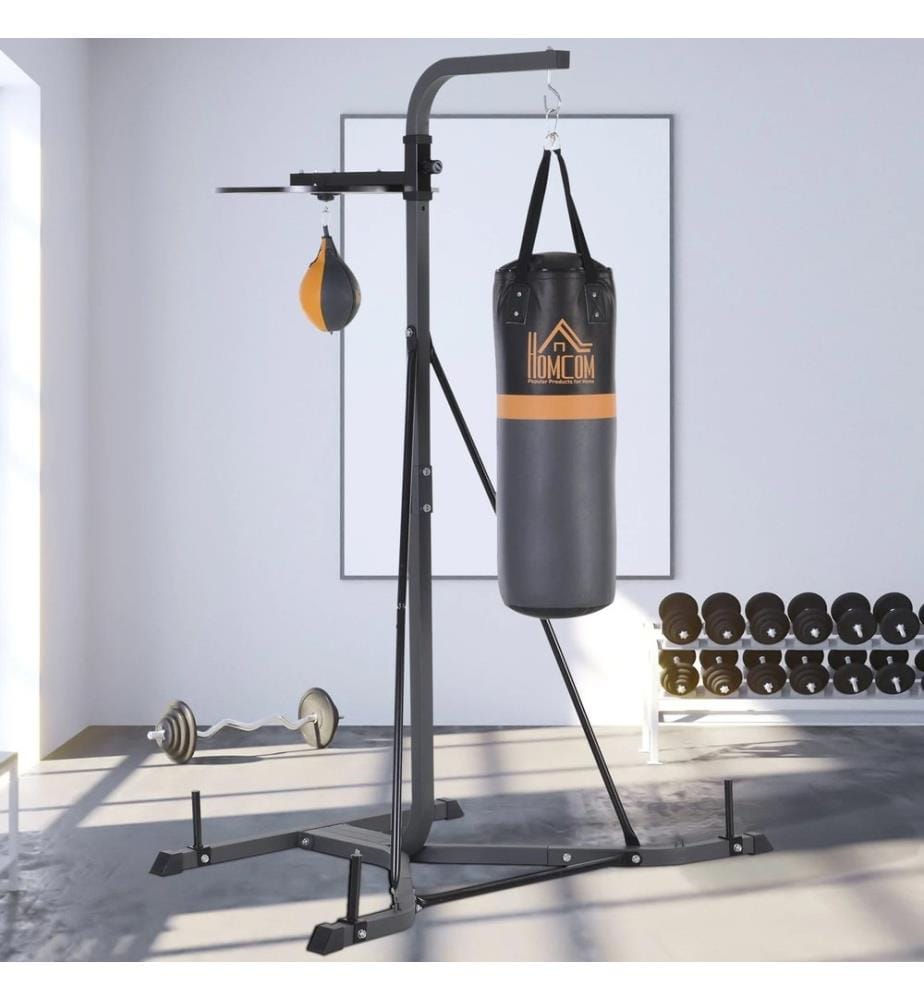 Support pour sac de frappe, pied pour sac de frappe avec punching-ball, sac de frappe